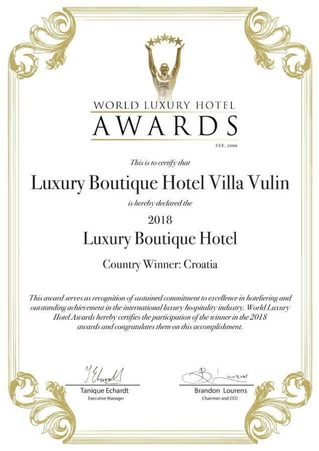 Luxury Boutique Hotel Villa Vulin Пула Екстер'єр фото